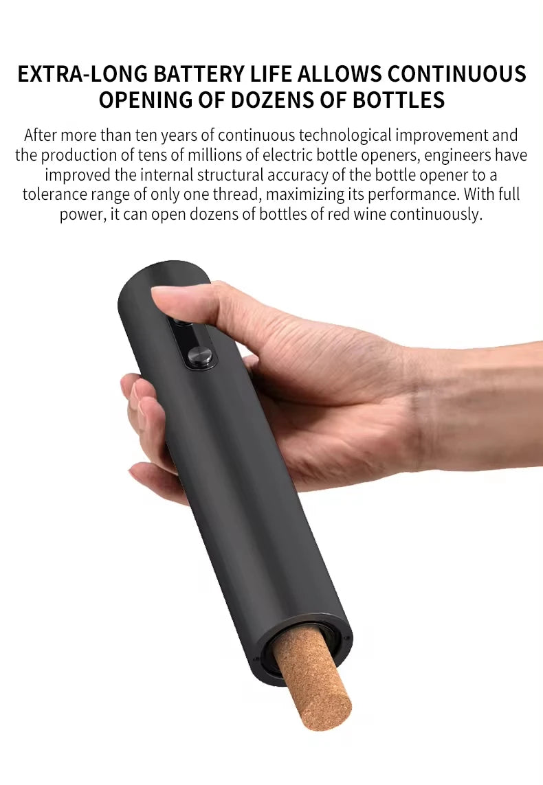 Electric Wine Bottle Opener Automatic Red Wine Corkscrew Wine Opener Bar Wine Tools Kitchen Products