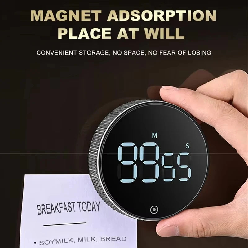 Magnetic Kitchen Timer Digital Timer Manual Countdown