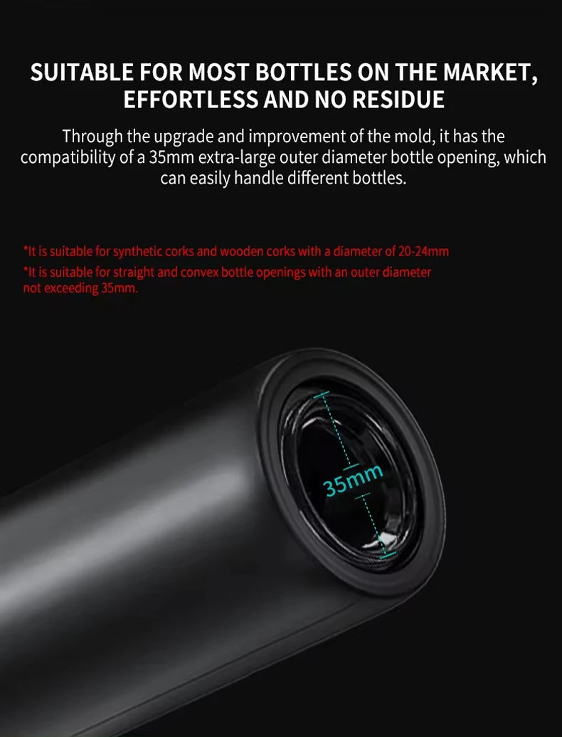 Electric Wine Bottle Opener Automatic Red Wine Corkscrew Wine Opener Bar Wine Tools Kitchen Products