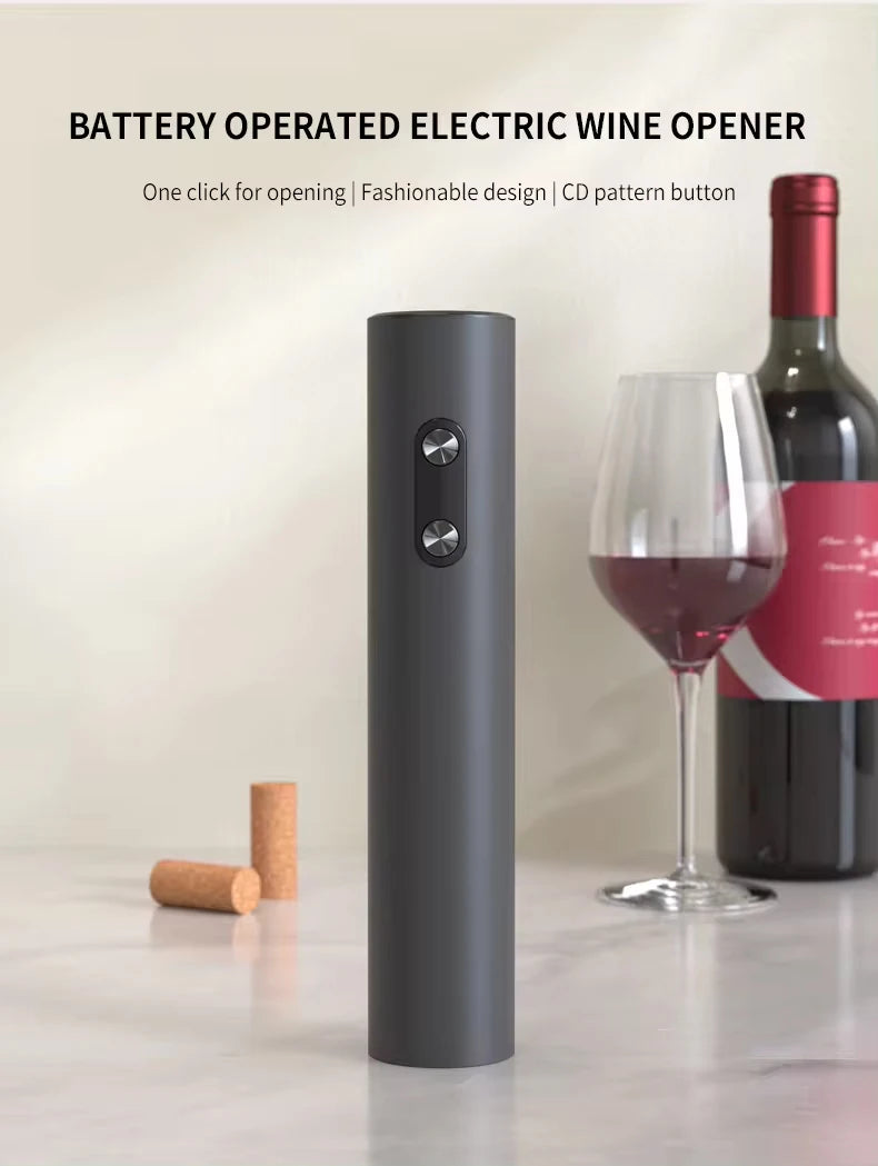 Electric Wine Bottle Opener Automatic Red Wine Corkscrew Wine Opener Bar Wine Tools Kitchen Products