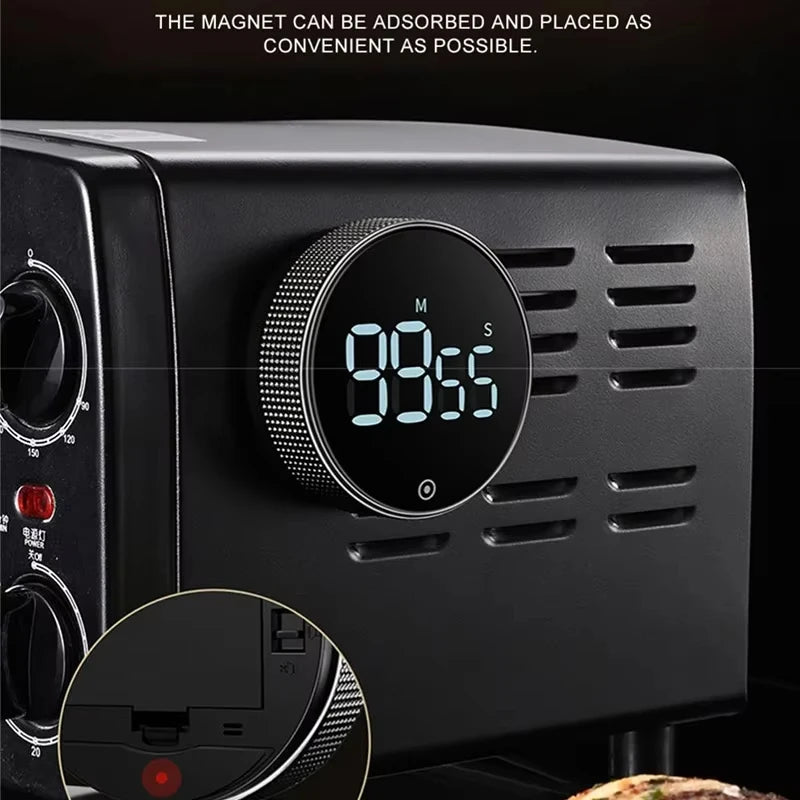 Magnetic Kitchen Timer Digital Timer Manual Countdown